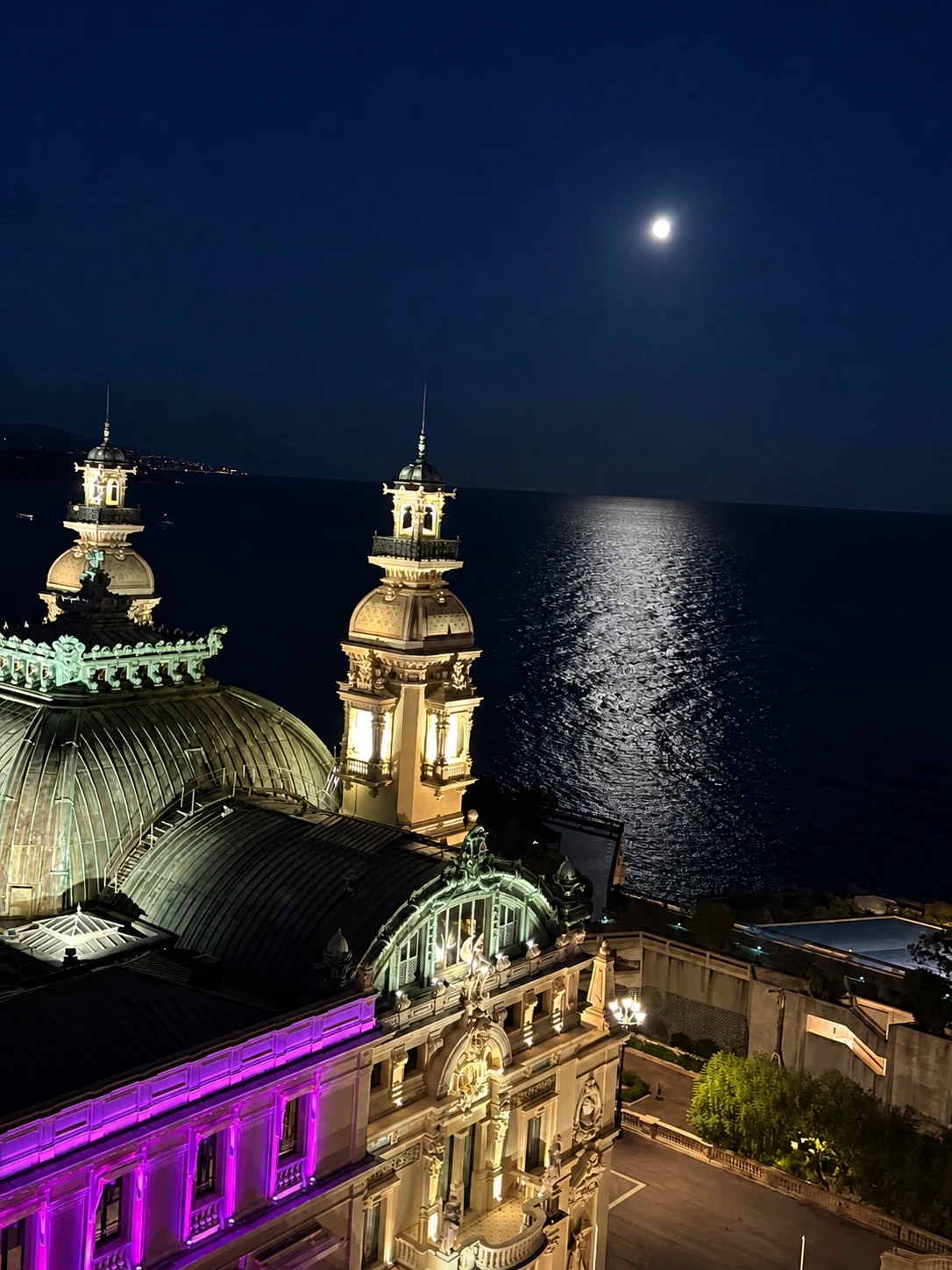 Photo : Monaco de nuit