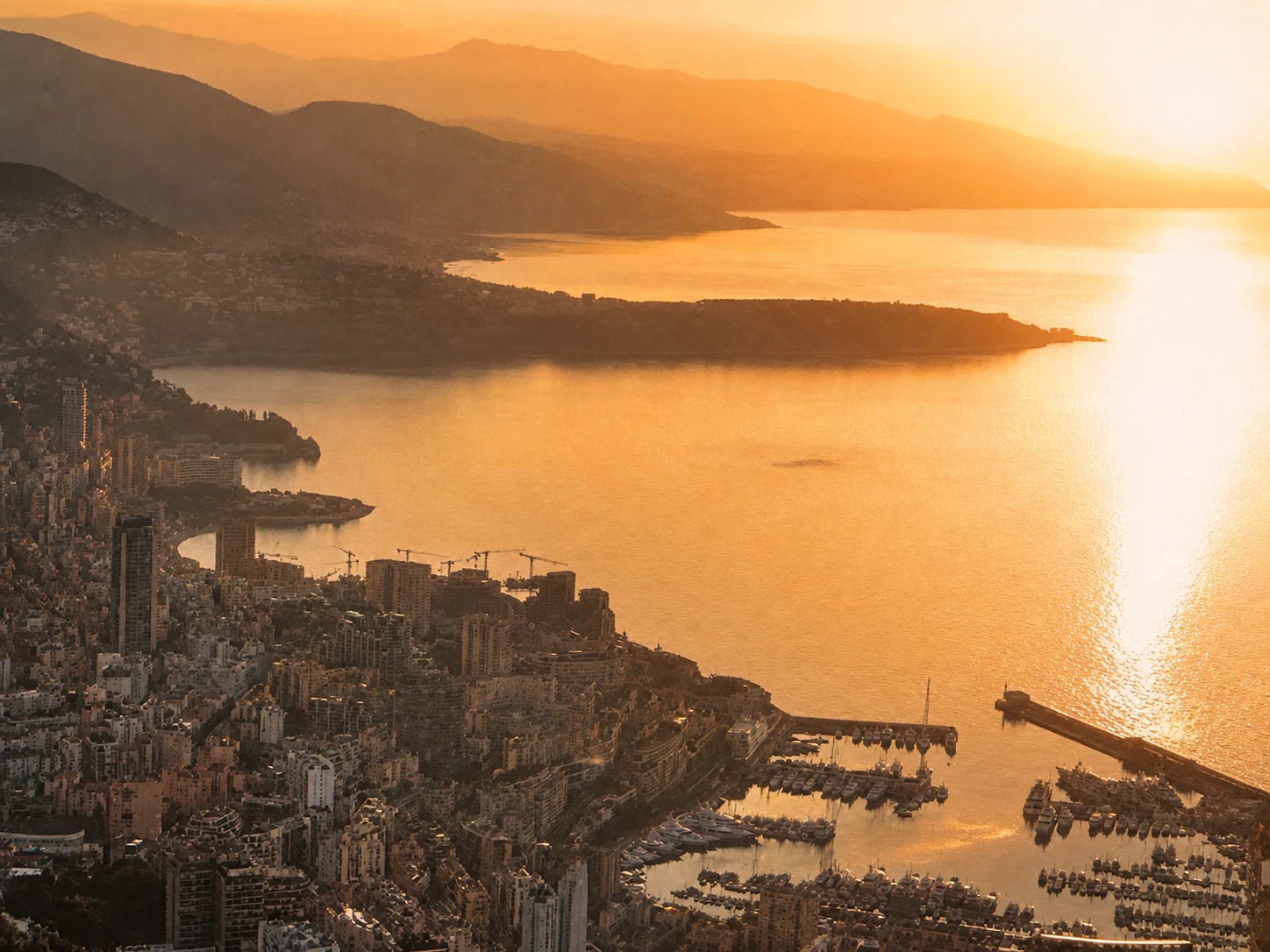 Vue : Monaco — Vue panoramique